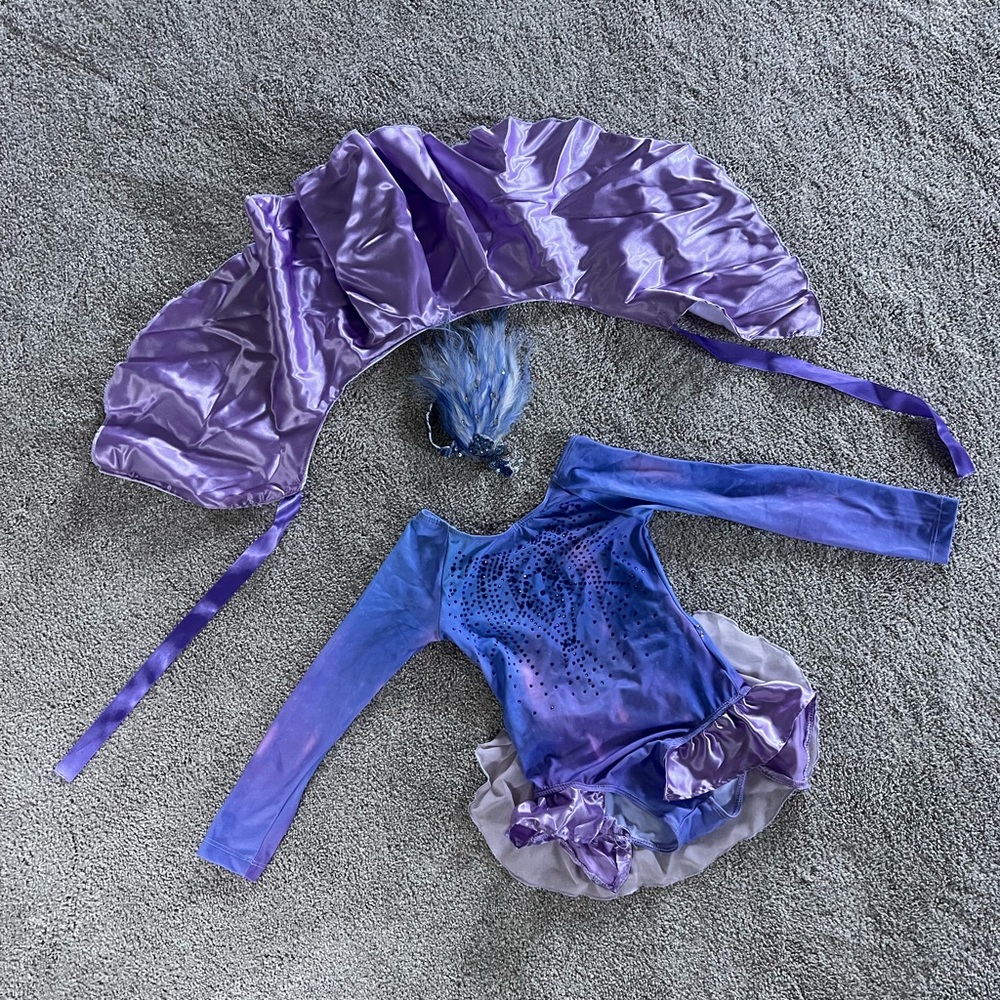 Handmade Girls Trapeze Artist Costume.